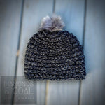 PNW Beanie - Charcoal Sparkle