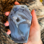 Druzy Agate Coffin #2