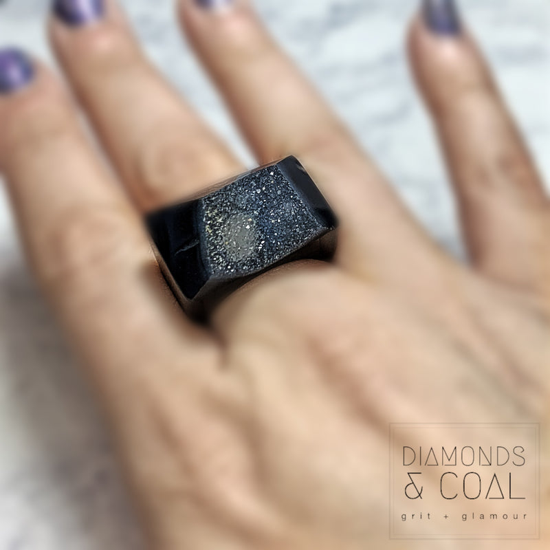 Druzy Agate Ring #4