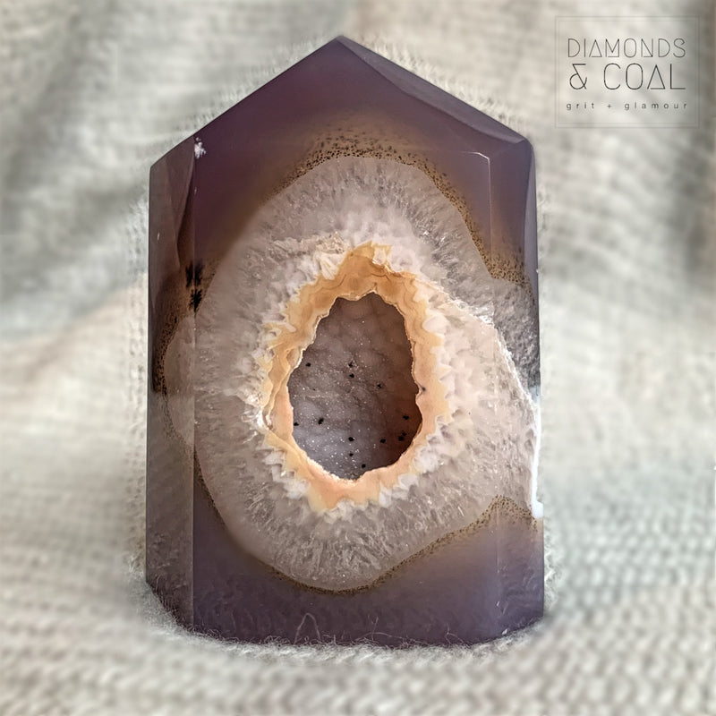 Druzy Agate Tower #5