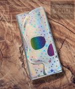 Ymir Skull Wallet - Silver Holo Stars