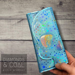 Ymir Skull Wallet - Aqua Holo Stars